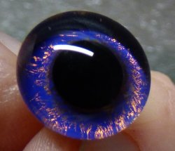 930-54/95 Blue/Copper round pupil