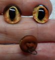 934-88/37 Copper & Tan Cat Eyes