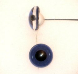 115-3 Blue Enamel Straight Wire